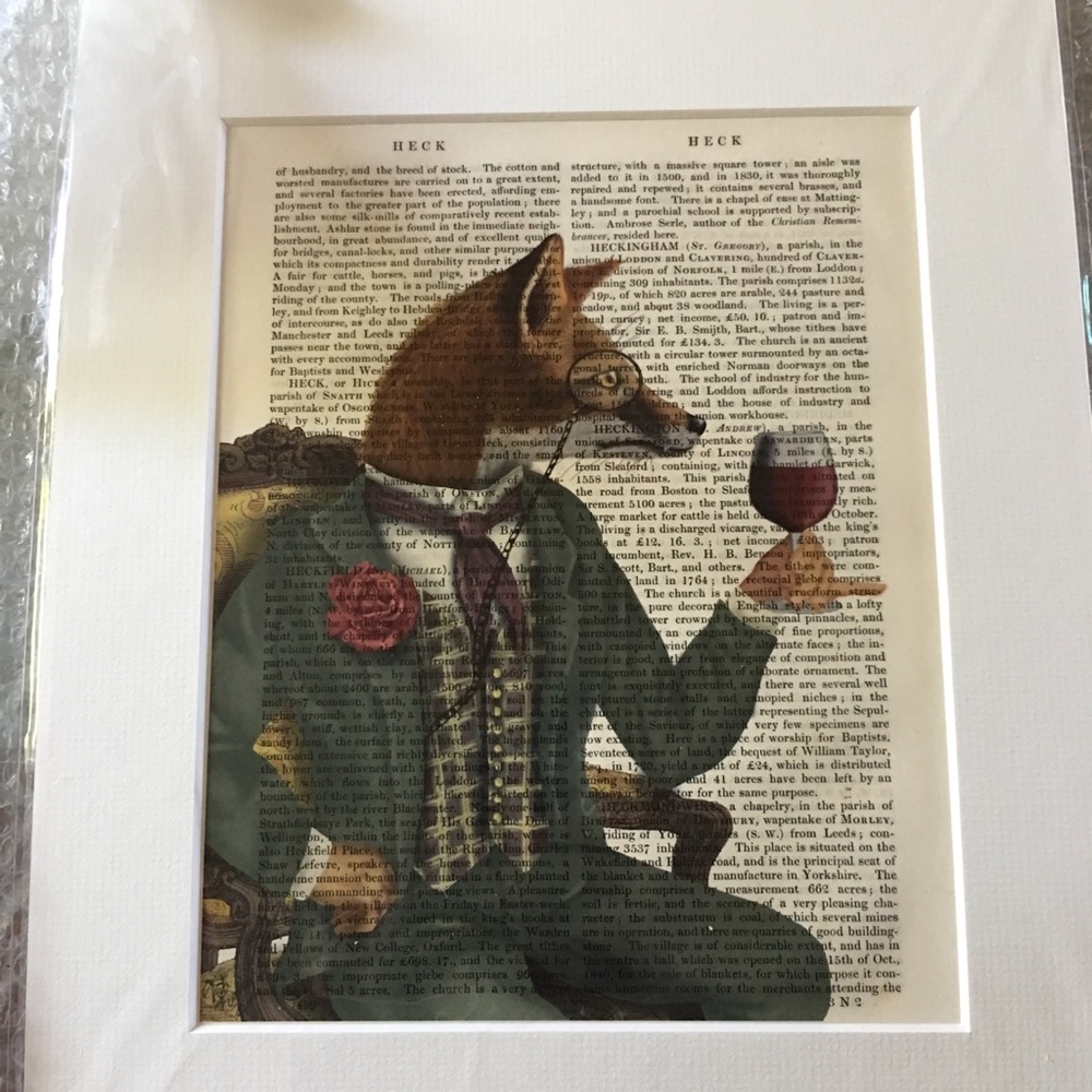 Print and matte only 11x14 artwork made in Europe